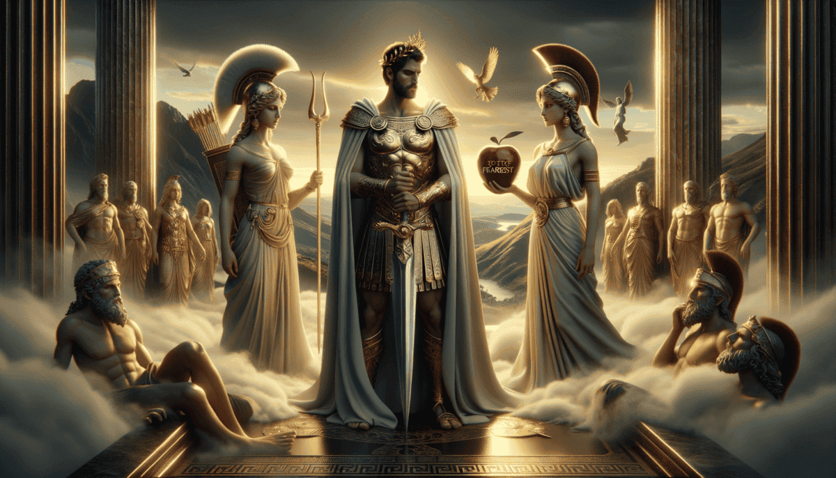 The Judgment of Paris: The Apple of Discord Ignites the Trojan War 2 Image Description