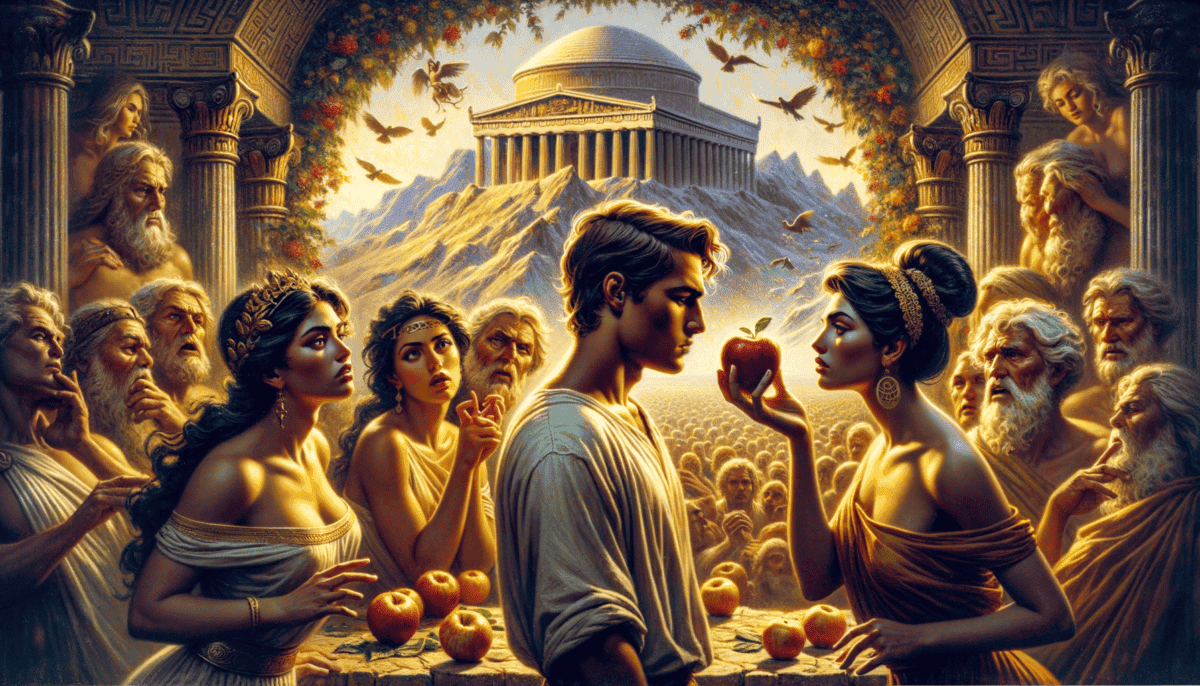 The Judgment of Paris: The Apple of Discord Ignites the Trojan War 1 Image Description