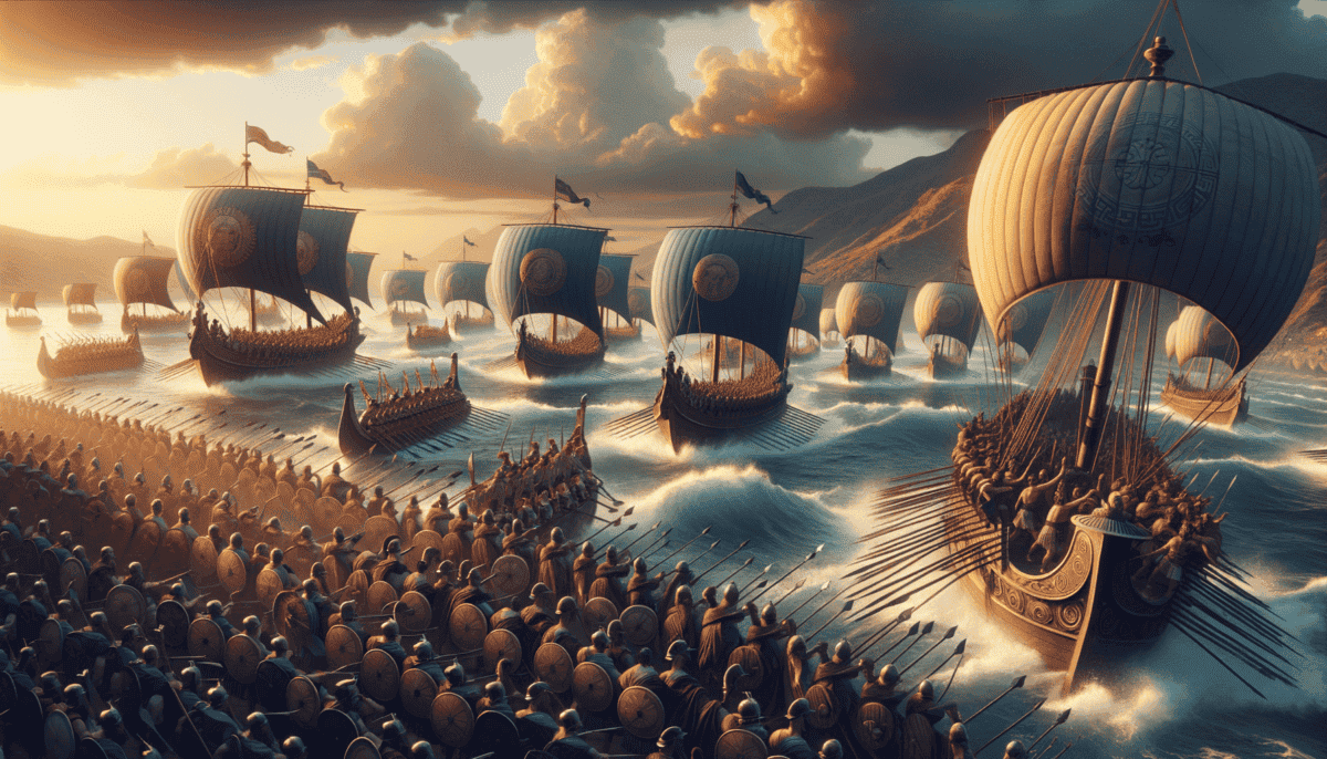 The Burning of Athens: Flames of Fury and the Persian Invasion 4 Image Description