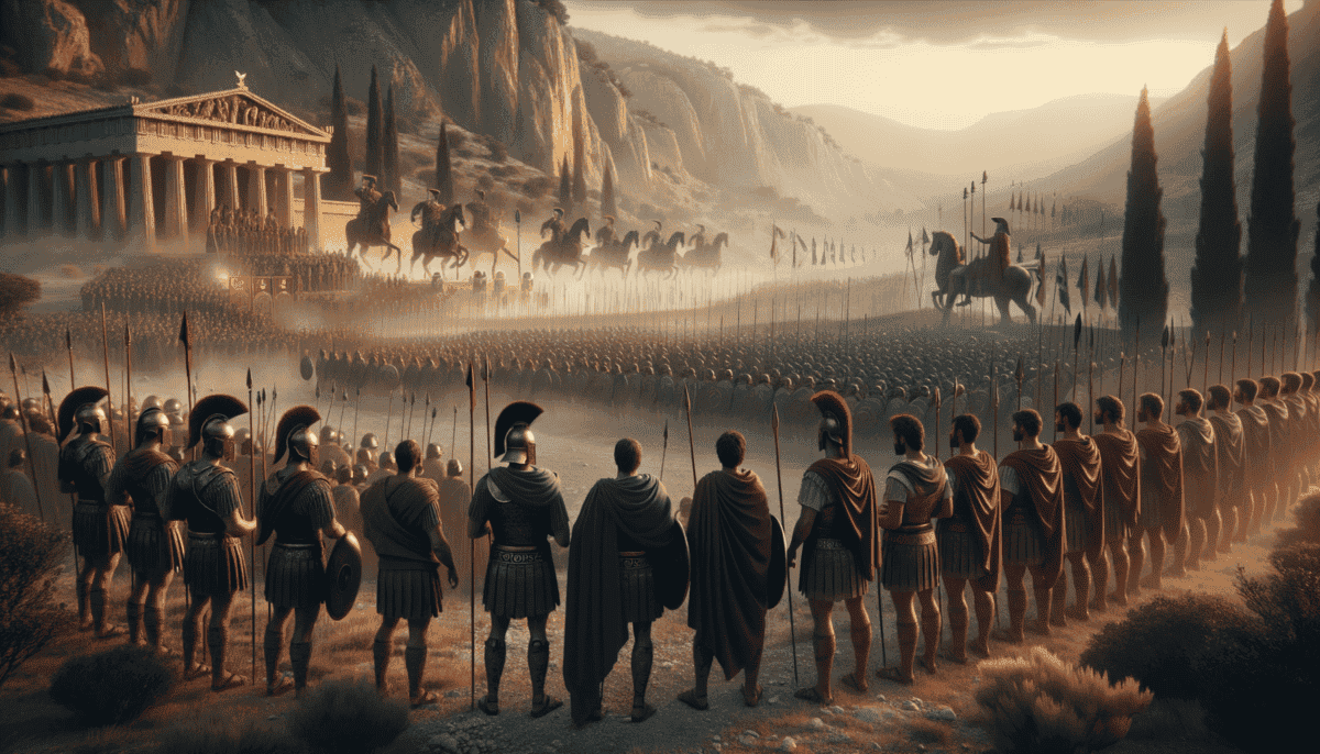 The Burning of Athens: Flames of Fury and the Persian Invasion 1 Image Description