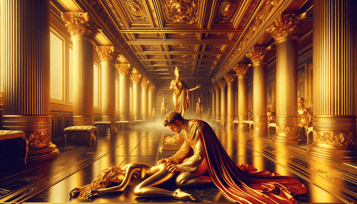 The Cursed King Midas: A Tale of Gold, Greed, and Regret 3 Image Description