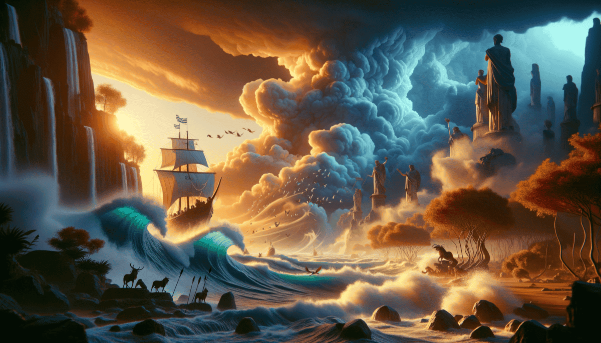 Odysseus' Journey: The Long Road Home - Adventures, Monsters, and Myths Unveiled 2 Image Description