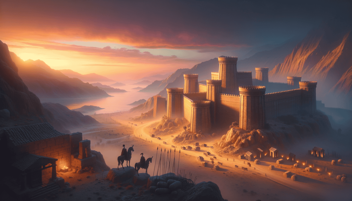 The Art of Fortifications: Greek Mastery in Ancient Defense Systems 5 Image Description