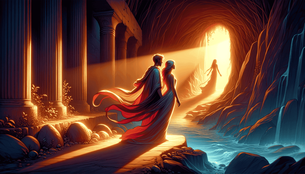 The Tragic Love of Orpheus and Eurydice: A Tale of Melody and Despair 4 Image Description