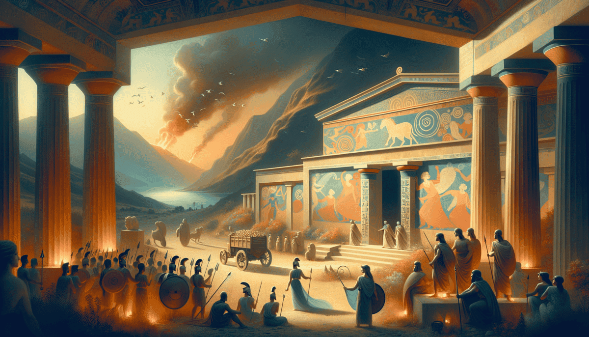 The Decline of the Minoans: Mysteries of Earthquake, War, and Divine Fury 3 Image Description