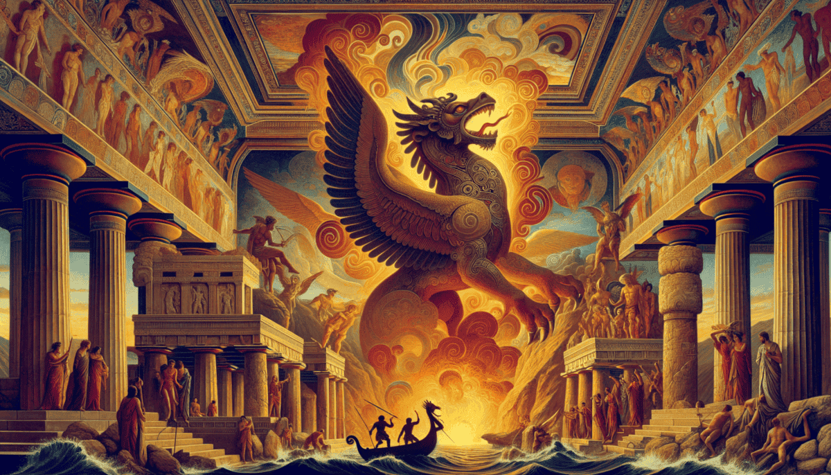 The Decline of the Minoans: Mysteries of Earthquake, War, and Divine Fury 2 Image Description