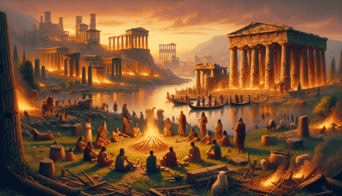 The Bronze Age Collapse: How Greece Nearly Vanished from History 4 Image Description