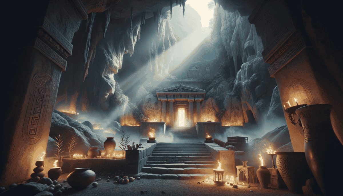 The Sacred Caves of Greece: Exploring the Cradle of Myths and Ancient Beliefs 3 Image Description