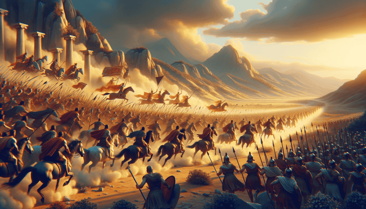 The Battle of Marathon: Athens' Epic Stand Against Persian Might 4 Image Description