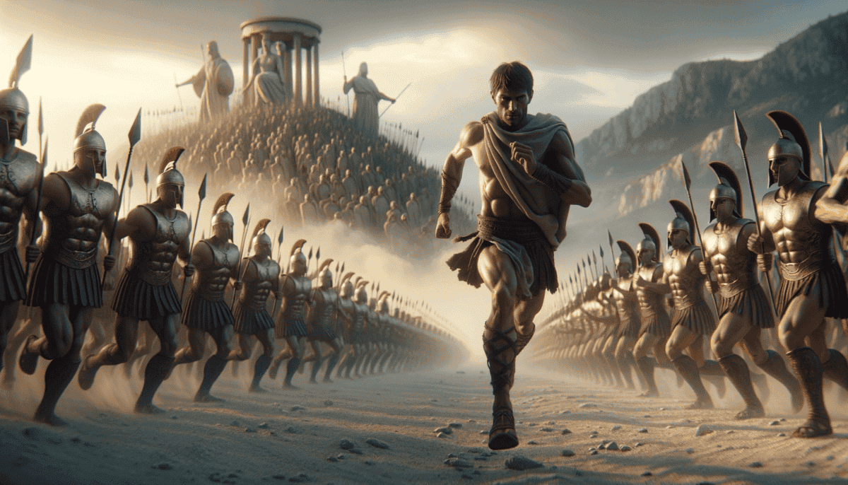 The Battle of Marathon: Athens' Epic Stand Against Persian Might 1 Image Description