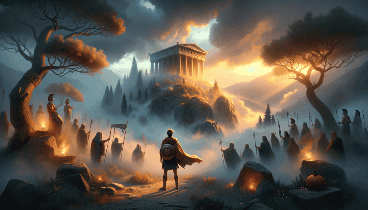 The Oracle's Prophecy: Deciphering Greece's Fate in Ancient Times 2 Image Description