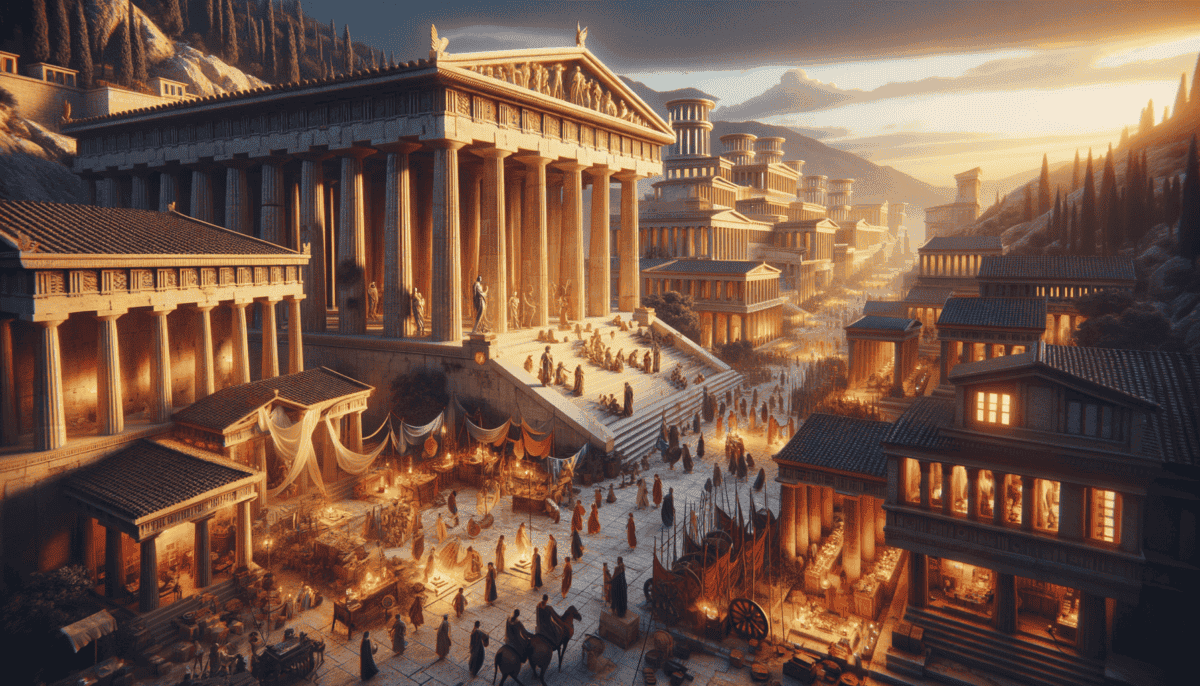 The Rise of the City-States: Dawn of Democracy in Ancient Greece 5 Image Description