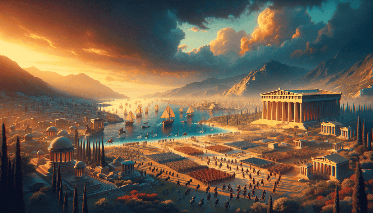 The Rise of the City-States: Dawn of Democracy in Ancient Greece 3 Image Description