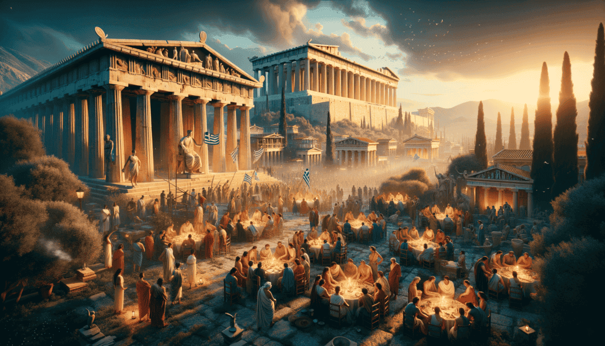 The Rise of the City-States: Dawn of Democracy in Ancient Greece 1 Image Description