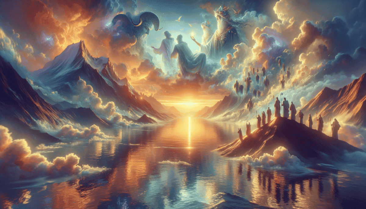 The Great Flood & The Myth of Deucalion and Pyrrha: When Waters Sculpted Humankind's Destiny 4 Image Description