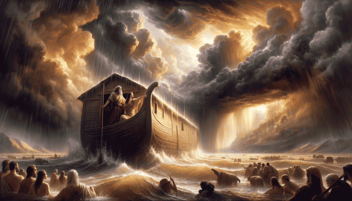 The Great Flood & The Myth of Deucalion and Pyrrha: When Waters Sculpted Humankind's Destiny 2 Image Description