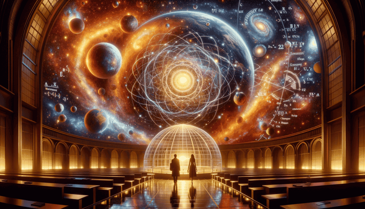 The Anthropic Principle: Exploring Humanity's Place in the Cosmos 2 Image Description