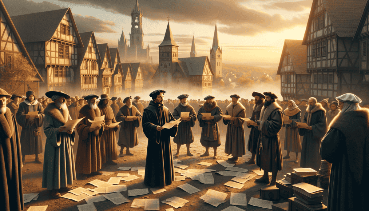 The Ninety-Five Theses: Martin Luther's Brave Challenge That Ignited the Protestant Reformation 4 Image Description