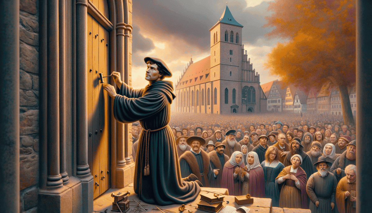 The Ninety-Five Theses: Martin Luther's Brave Challenge That Ignited the Protestant Reformation 2 Image Description