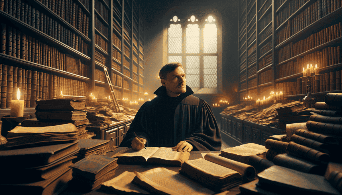 The Ninety-Five Theses: Martin Luther's Brave Challenge That Ignited the Protestant Reformation 1 Image Description