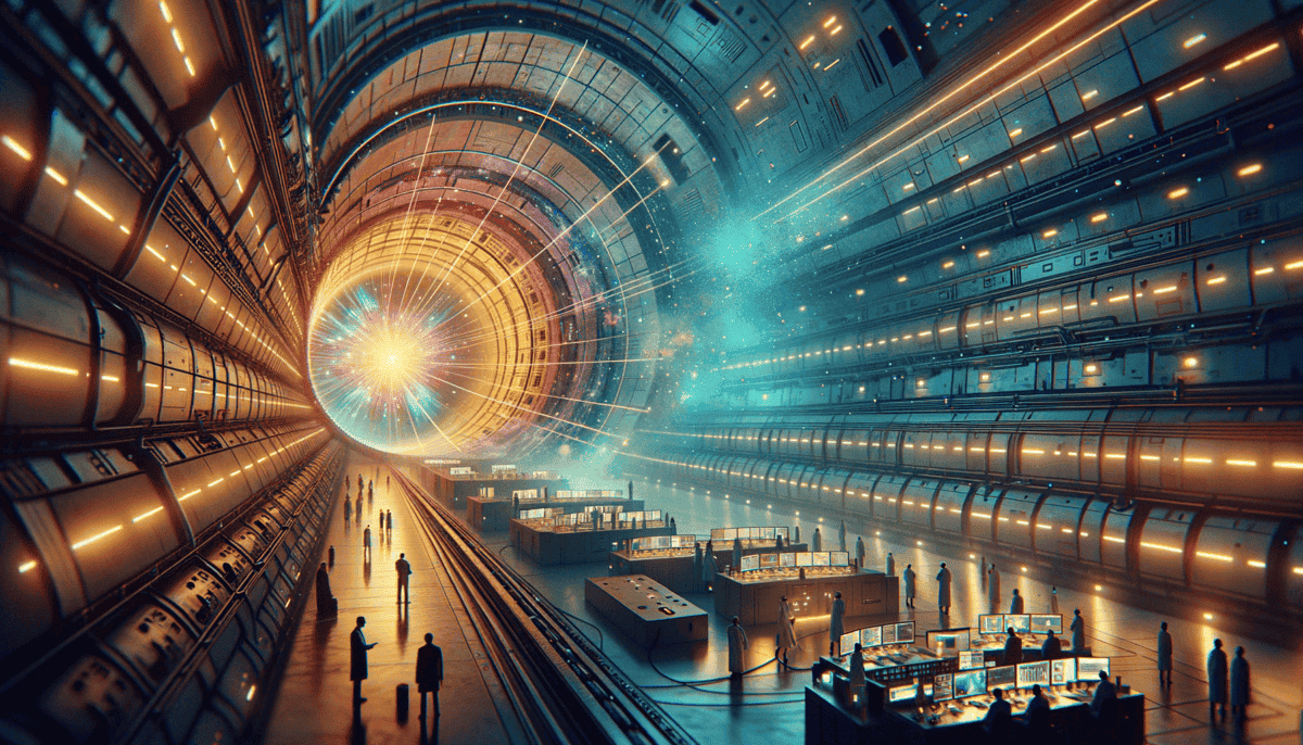 The Large Hadron Collider: Unveiling the Secrets of the Universe 5 Image Description