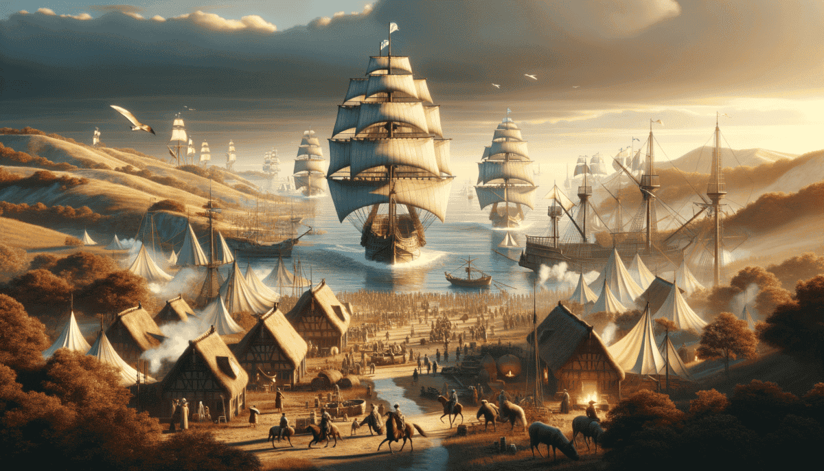 The Colonization of America: A Tale of Discovery, Adventure, and Settlement 4 Image Description