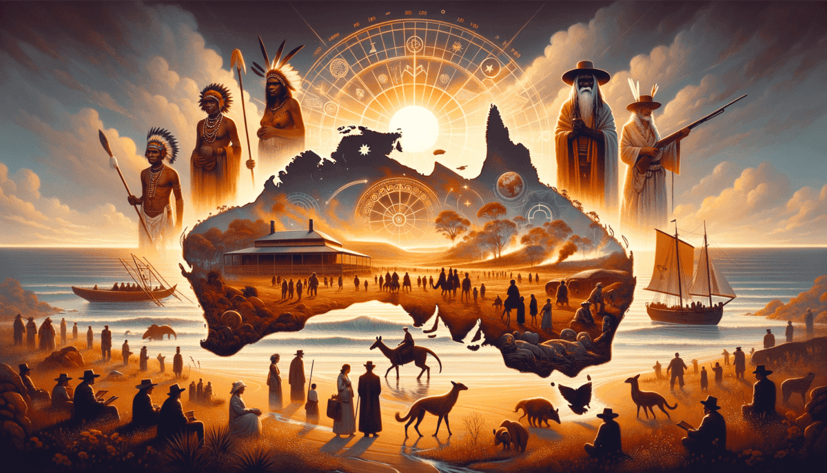 The Story of Australia: From Ancient Lands to Modern Wonders 4 Image Description