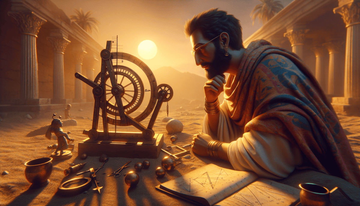 Eratosthenes' Genius: How Shadows and Math Unveiled the Earth's True Size in 240 BCE 2 Image Description