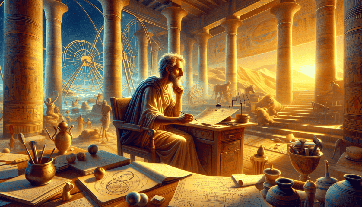 Eratosthenes' Genius: How Shadows and Math Unveiled the Earth's True Size in 240 BCE 1 Image Description