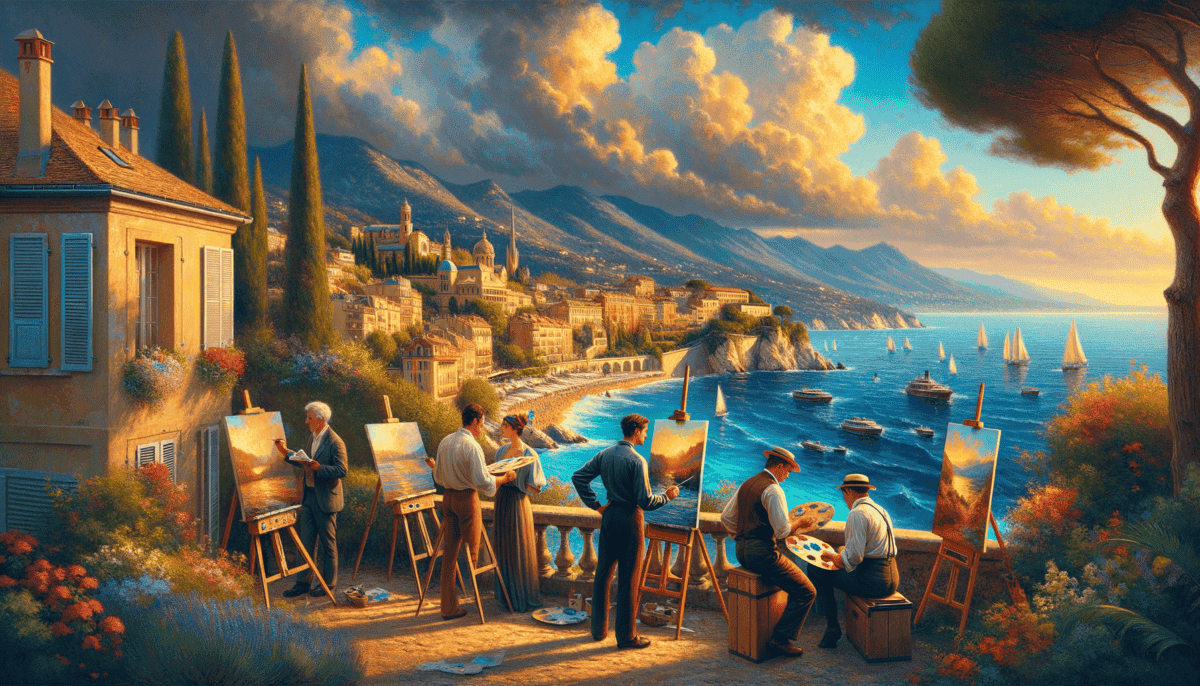 The French Riviera: A Tale of Artists, Royals, and the Azure Sea 1 Image Description