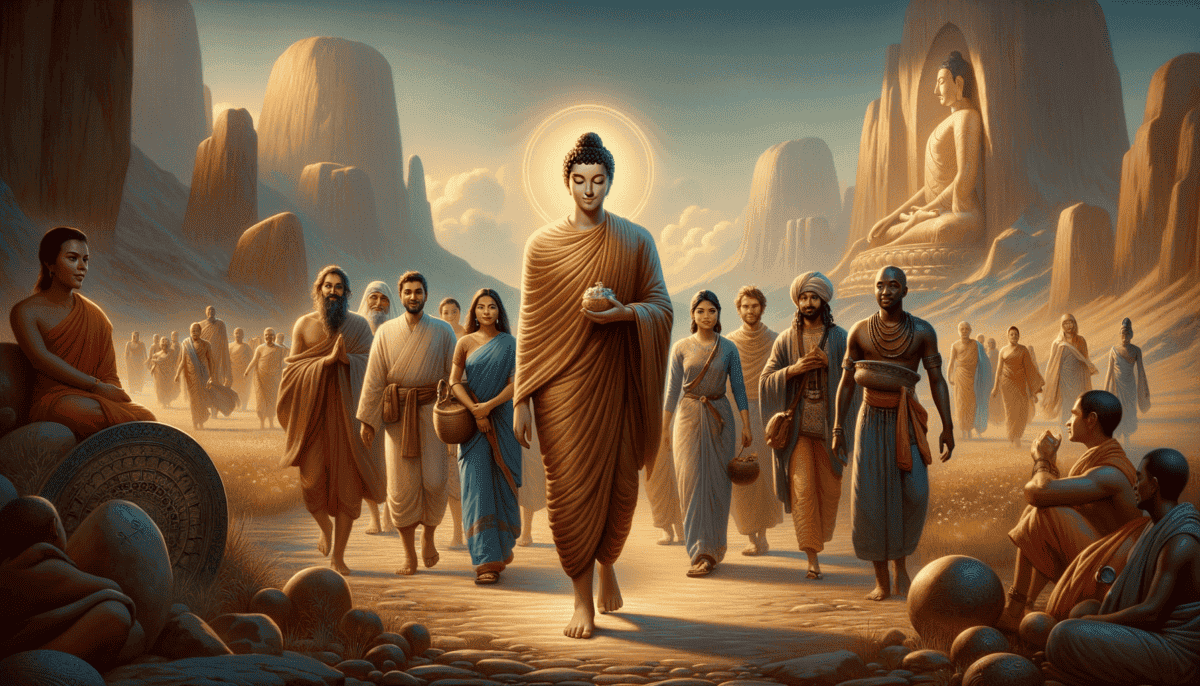 Buddhism: Siddhartha's Journey to Enlightenment and Compassion 5 Image Description