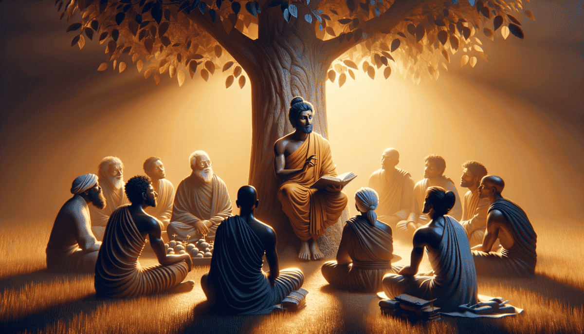Buddhism: Siddhartha's Journey to Enlightenment and Compassion 4 Image Description