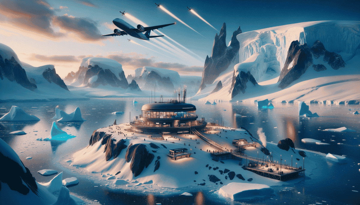 The Story of Antarctica: Exploring the Frozen Continent's Mysteries 5 Image Description