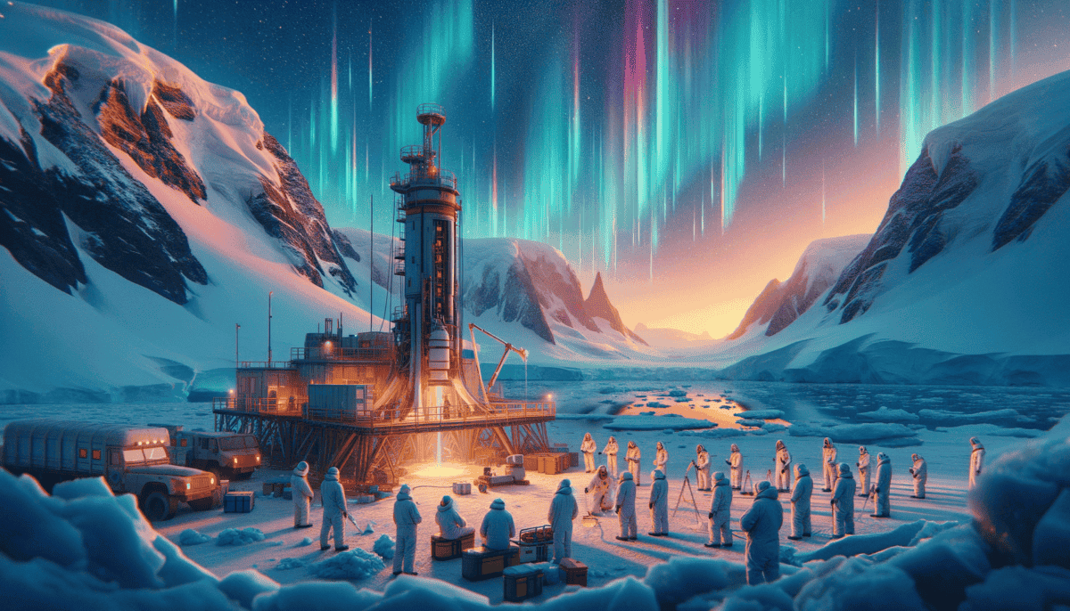 The Story of Antarctica: Exploring the Frozen Continent's Mysteries 3 Image Description