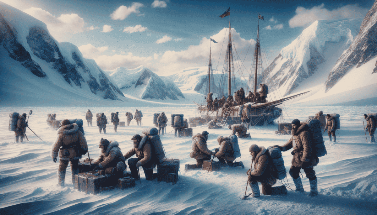 The Story of Antarctica: Exploring the Frozen Continent's Mysteries 2 Image Description
