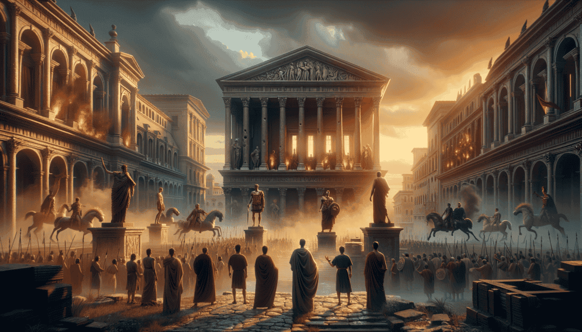 HBO's Rome: A Glimpse Into the Glory and Turmoil of Ancient Rome 4 Image Description