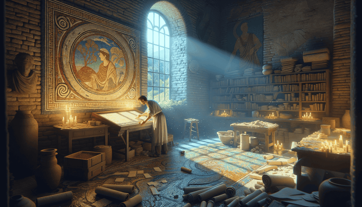 Mosaics of Ancient Rome: Crafting Beauty from Tiny Pieces Through the Ages 2 Image Description