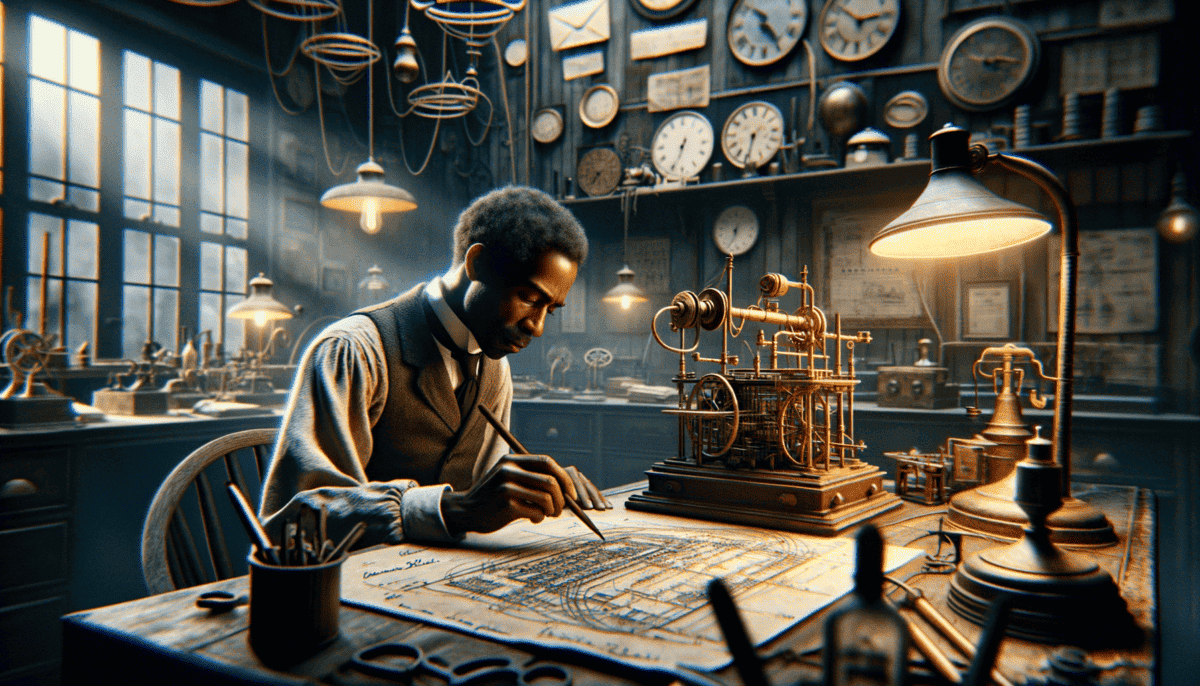 Lewis Howard Latimer: Lighting the Way for the Telephone and the Light Bulb 2 Image Description