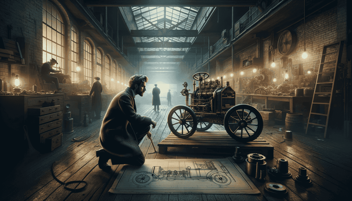 Henry Ford's Revolution: From Horseless Carriages to the Model T and Beyond 1 Image Description