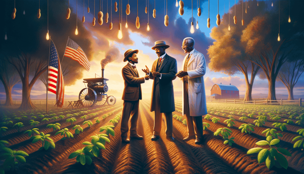 George Washington Carver: The Peanut Wizard and His Revolutionary Botanical Discoveries 2 Image Description