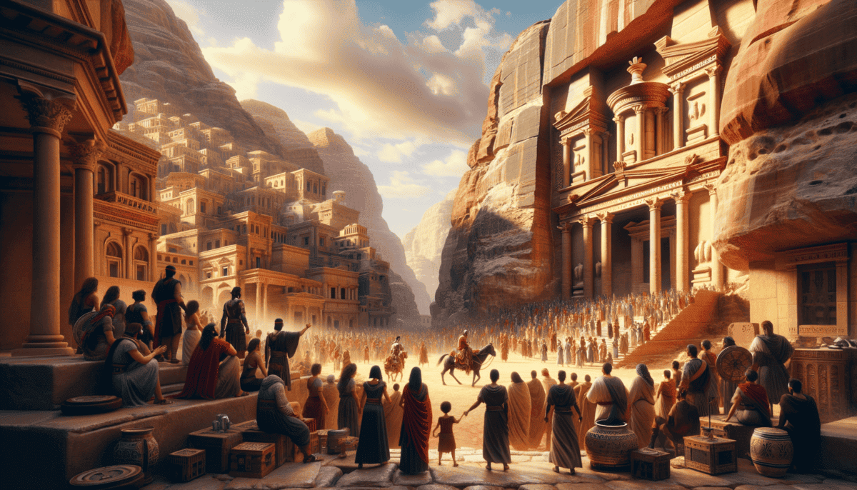 Ancient Roman Life in Petra: Gladiators, Gods, and the Desert City's Secrets 5 Image Description