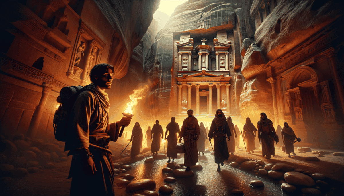 Ancient Roman Life in Petra: Gladiators, Gods, and the Desert City's Secrets 3 Image Description