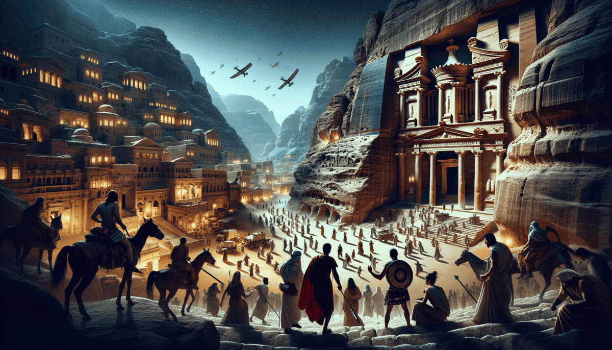 Ancient Roman Life in Petra: Gladiators, Gods, and the Desert City's Secrets 2 Image Description