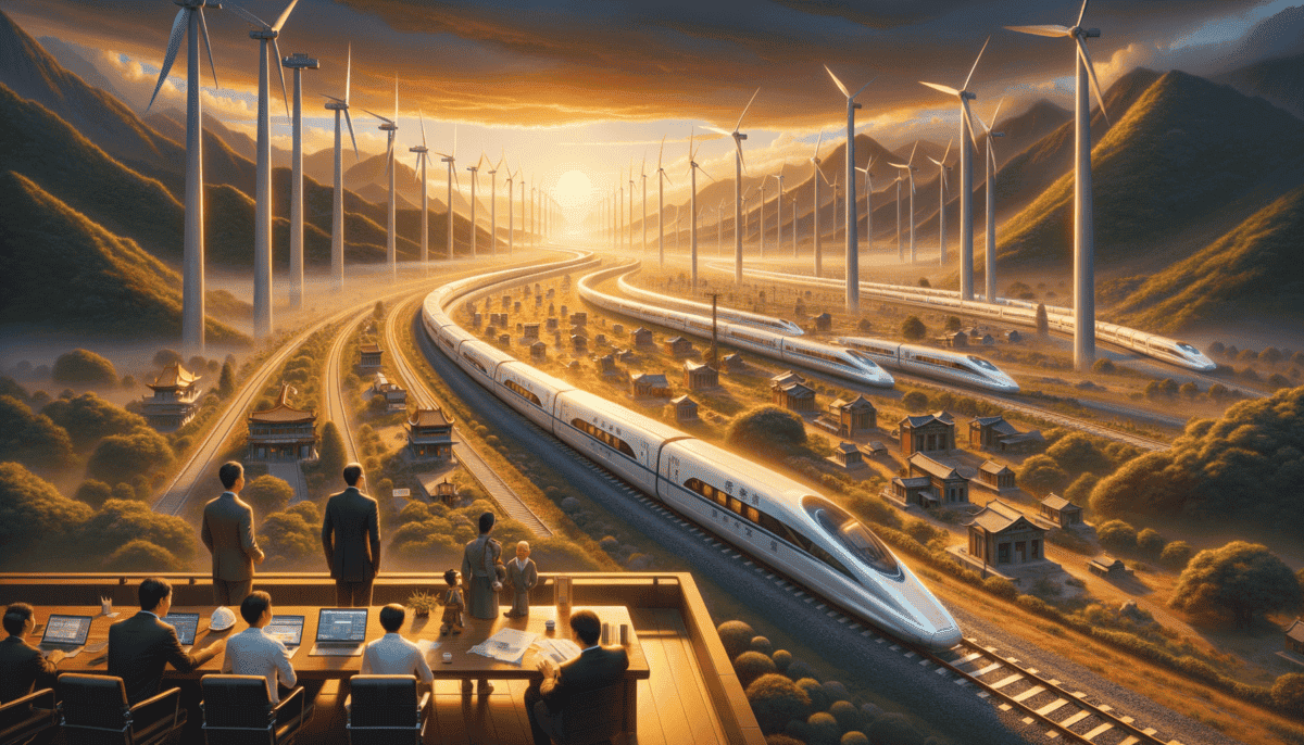 High Speed Rail: Transforming Travel with the World's Fastest Trains 3 Image Description