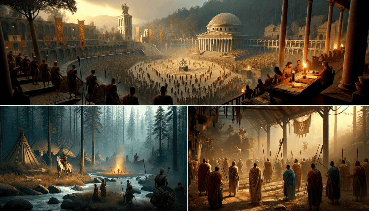 Living in Ancient Roman Gaul: Gladiators, Gods, and the Gallic Wars 1 Image Description