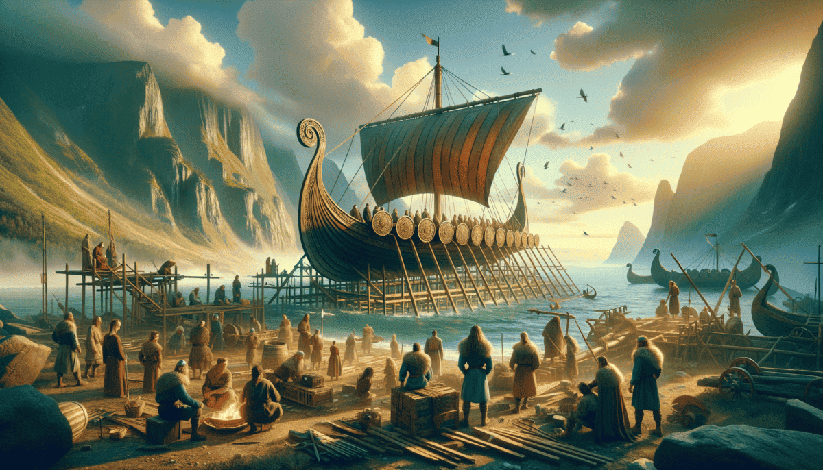 Ship Building's Epic Voyage: From Ancient Rafts to Ocean Giants 1 Image Description