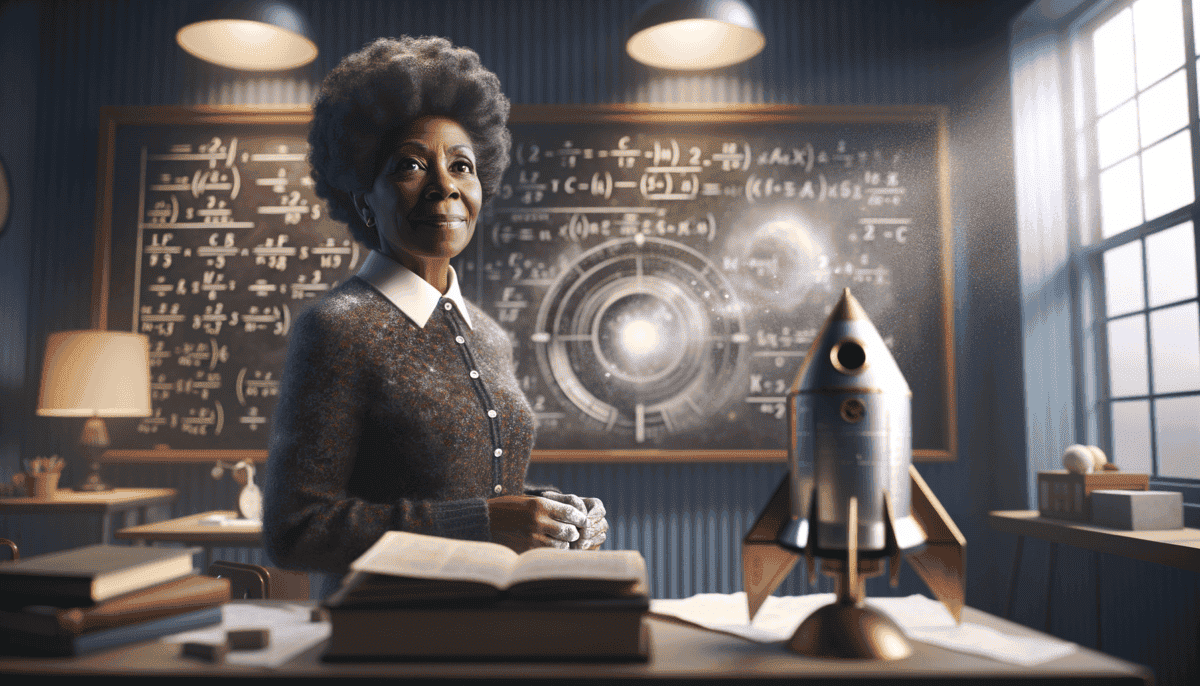 Katherine Johnson: The Mathematical Mind Behind NASA's Leap to the Moon 3 Image Description
