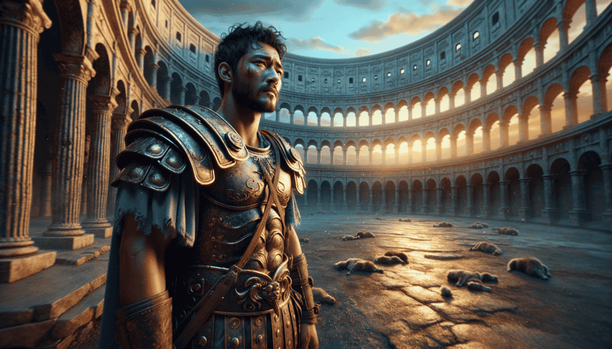 Beast Hunts in Ancient Rome's Arena: Gladiators vs. Wild Creatures 5 Image Description