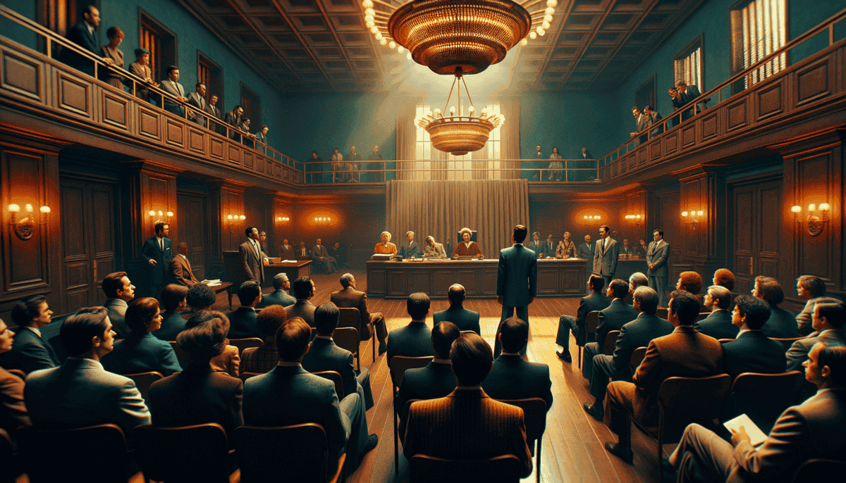 The Chicago 7: Voices of Protest in the Courtroom of History 3 Image Description