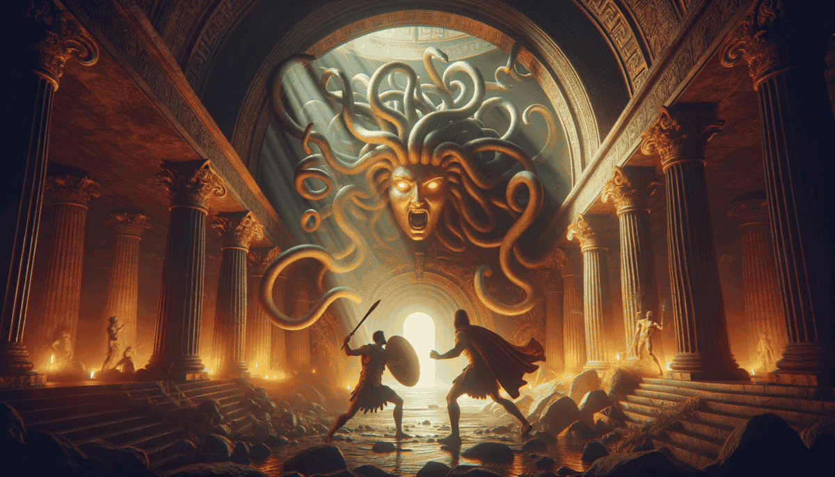 Ancient Rome's Tale of Perseus: Heroism Veiled in Myth and Legend 3 Image Description